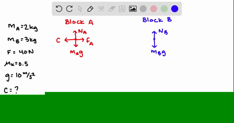 block-a-of-mass-ma-2-kg-lies-on-horizontal-40-nis-applied-to-block-b-table-in-contact-with-a-block-b-of-mass-mg-3-kg-an-external-force-_-as-shown-on-the-figure-below-such-that-both-blocks-ki-50187