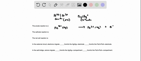 enter-electrons-as-e-a-voltaic-cell-is-constructed-in-which-the-anode-is-a-fe2fe3-half-cell-and-the-cathode-is-a-agag-half-cell-the-half-cell-compartments-are-connected-by-a-salt-bridge-use-32292