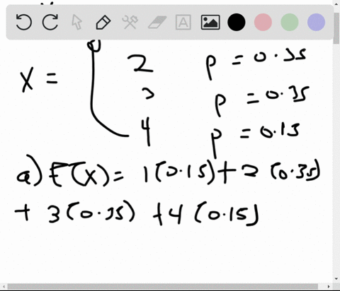 38-possible-values-of-x-the-number-of-components-in-system-submitted-for-repair-that-must-be-replaced-are-1-2-3and-4-with-corresponding-probabilities-15-33535-and-15-respectively-a-calculate-50366