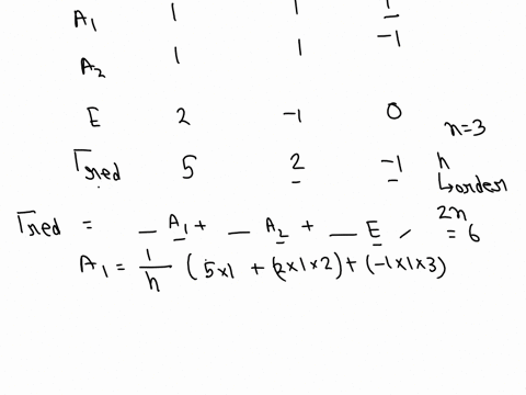 question-5-under-the-c3v-point-group-the-following-characters-for-reducible-representation-are-generated-decompose-this-reducible-representation-0-determine-the-number-of-each-each-irreducib-03696