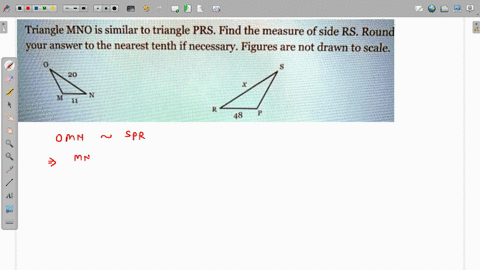 apr-0950610-pm-triangle-mno-is-similar-to-triangle-prs-find-the-measure-of-side-rs-round-your-answer-to-the-nearest-tenth-if-necessary-figures-are-not-drawn-to-scale-66516