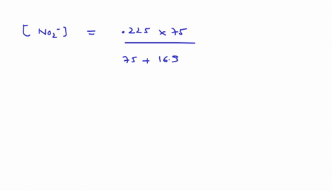 750-ml-of-0225-m-hno2-is-titrated-to-its-equivalence-point-with-100-m-naoh-what-is-the-ph-at-the-equivalence-point-17668