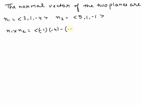 consider-the-two-planes-3xy-4z3-and-5xy-z14-these-two-planes-intersect-afind-the-equation-of-the-line-of-intersection-in-vector-form-give-exact-answers-bfind-the-acute-angle-formed-by-the-in-55248