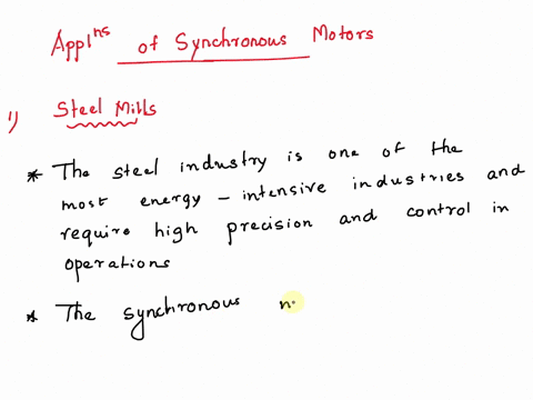 part-1evaluation-of-svnchronous-machine-synchronous-motor-applications-are-required-where-a-precise-speed-or-position-control-is-needed-it-is-more-suited-for-constant-torque-and-constant-spe-29906