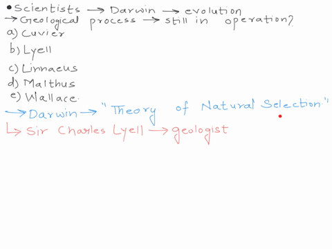 a-number-of-scientists-influenced-darwins-thinking-about-evolution-which-of-the-following-scientists-had-proposed-that-the-geological-processes-of-the-past-eg-rivers-forming-valleys-over-tim-94531