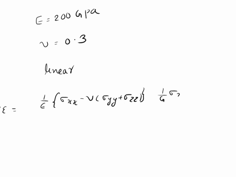 the-state-of-stress-at-a-point-of-an-elastic-solid-is-given-in-the-x-y-z-coordinates-by-calculate-the-strain-tensor-b-calculate-the-characteristic-equation-for-the-three-dimensional-state-of-90802