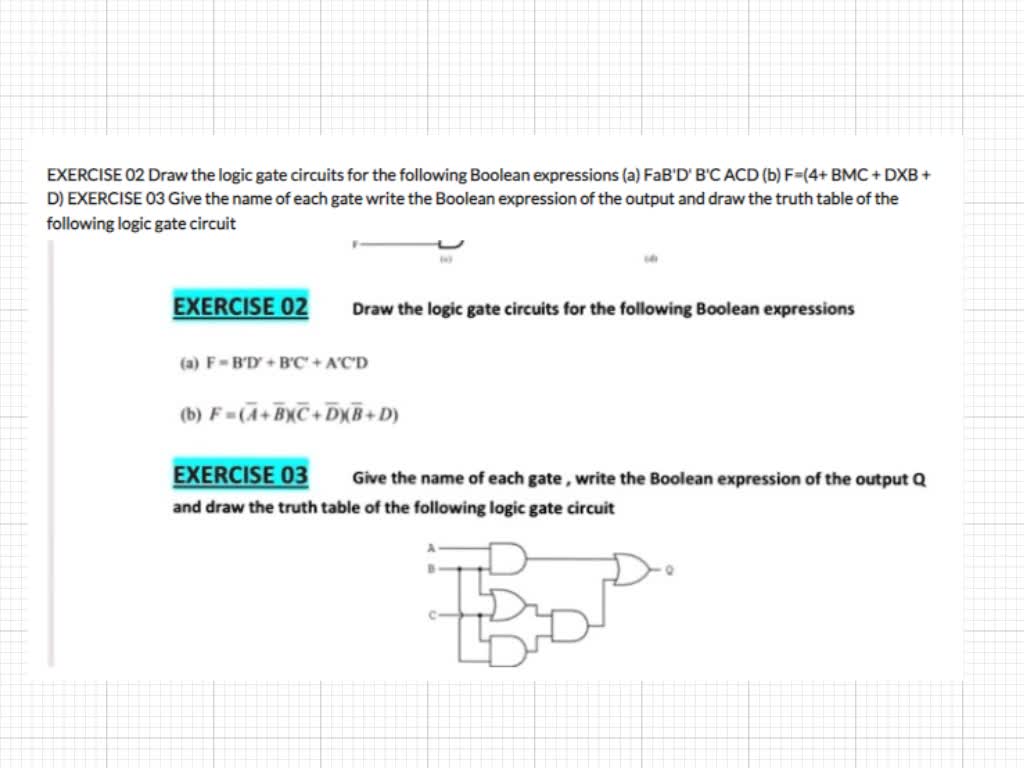 SOLVED a) The following figure shows a logic gate circuit using CMOS