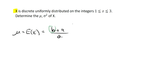 let-the-random-variable-x-have-a-discrete-uniform-distribution-on-the-integers-1-x3-determine-the-mean-and-variance-02-of-x-round-your-answers-to-two-decimal-places-eg-9876-74731