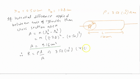 11-8-extra-credit-a-resistor-is-constructed-by-shaping-a-material-of-resistivity-p-4-pts-into-a-hollow-cylinder-of-length-l-and-with-inner-and-outer-radii-ra-and-rb-respectively-the-resistiv-29197