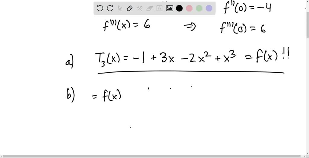 SOLVED In this exercise, we investigate the Taylor series of