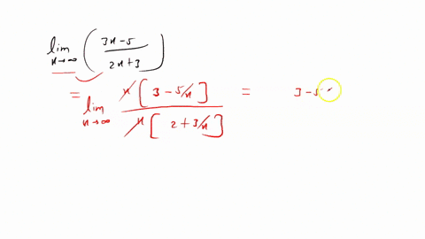 find-the-limit-if-the-limit-is-infinite-enter-infty-or-infty-as-appropriate-if-the-limit-does-not-otherwise-exist-enter-dne-lim-_x-rightarrow-infty-frac3-x-52-x3