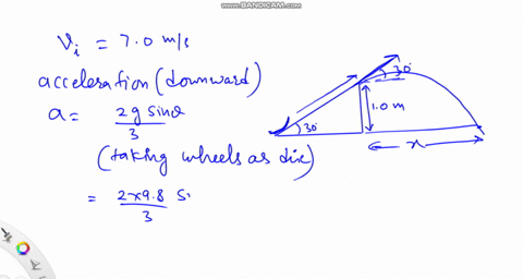 a-skateboarder-starts-up-a-10-m-high-30circ-ramp-at-a-speed-of-70-mathrmm-mathrms-the-skateboard-whe-19654