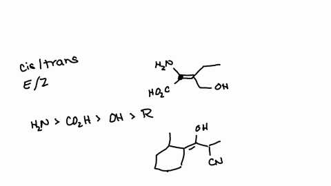 Is Trans Z Config Assign cis, trans, E or Z configuration to the double bonds...