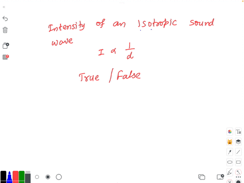 the-intensity-of-an-isotropic-sound-wave-is-inversely-proportional-to-the-distance-from-the-source-true-false-60675