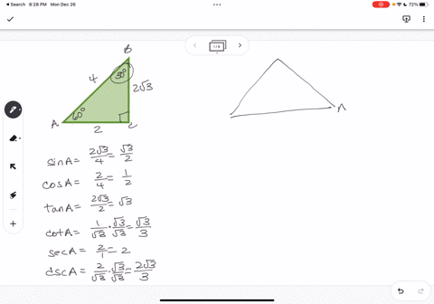 9-given-triangle-abc-angle-c-90-degrees-angle-a-0-degreesand-sidec-hypotenuse-find-sin-a-cosa-tan-cota-seca-csca-and-angle-b_-10-given-triangle-abc-angle-367-degreessidea-124-andsie-b-87-deg-00428