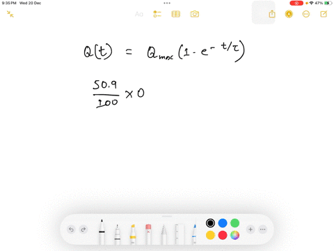a-capacitor-is-connected-to-a-12-v-battery-in-an-rc-circuit-it-charges-to-509-percent-of-its-maximum-charge-in-211-s-what-is-the-time-constant-of-the-circuit-round-to-nearest-hundreth