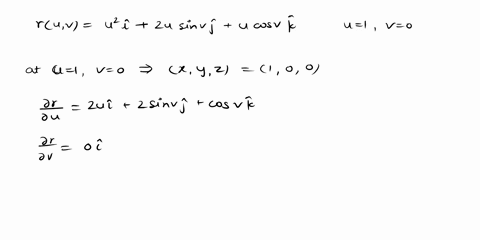 find-an-equation-of-the-tangent-plane-to-the-given-parametric-surface-at-the-specified-point-graph-the-surface-and-the-tangent-plane-94818