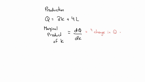 suppose-the-production-function-is-given-by-q-3k-4l-what-is-the-marginal-product-of-capital-when-5-units-of-capital-and-10-units-of-labor-are-employed-3-4-11-45-64625