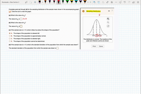 complete-parts-a-through-d-for-the-sampling-distribution-of-the-sample-mean-shown-in-the-accompanying-graph-click-the-icon-to-view-the-graph-sampling-distribution-a-what-is-the-value-of-px-t-10755