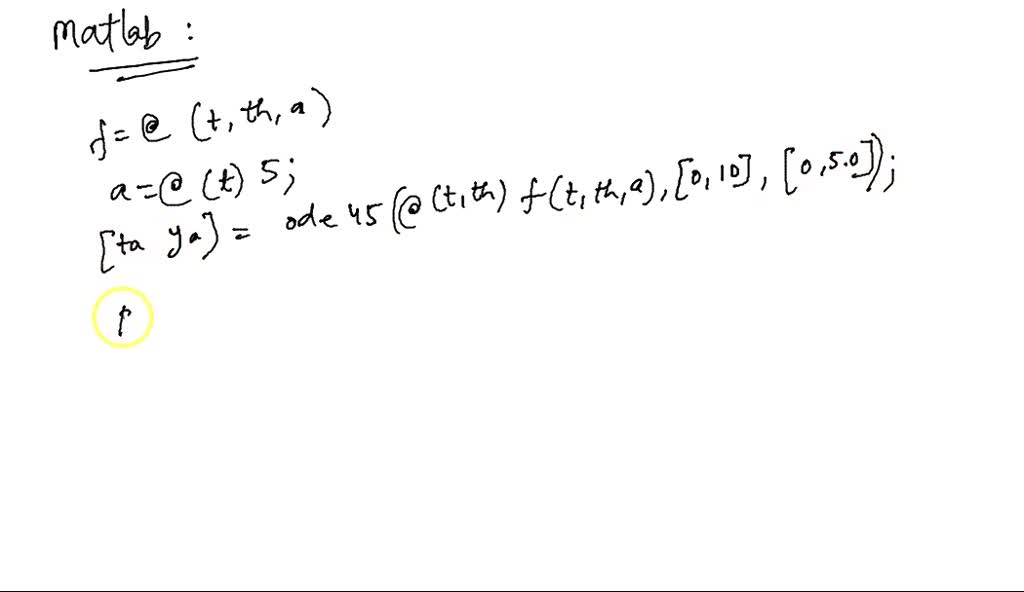 Solved The Equation Of Motion For A Pendulum Whose Base Is Accelerating Horizontally With An