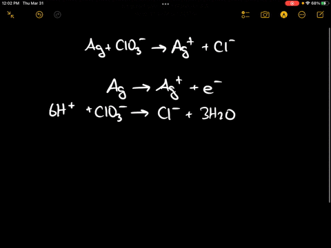 when-the-following-equation-is-balanced-properly-under-acidic-conditions-what-are-the-coefficients-of-the-species-shown-ag-clo3-ag-cl-water-appears-in-the-balanced-equation-as-a-fill-in-the-63856