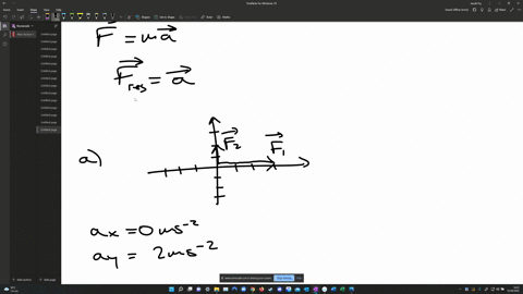 1-3-pts-in-each-case-three-forces-act-0n-a-1-kg-object-to-give-it-the-specified-acceleration-but-only-two-are-shown-note-that-the-grid-has-units-of-1-n-draw-in-the-missing-vector-f3-fxn-b-x-73033