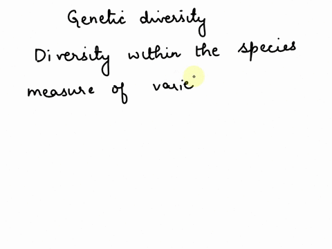 which-is-the-best-example-for-genetic-diversity-33152