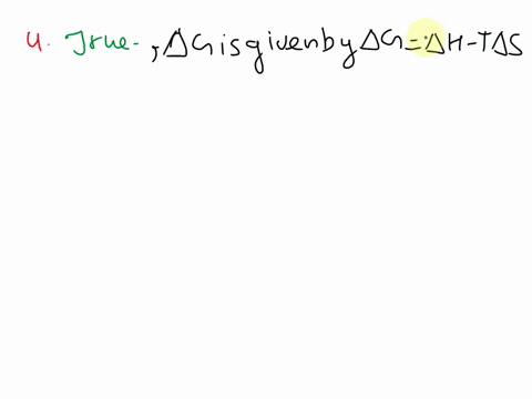 determine-whether-each-of-the-following-statements-about-the-thermodynamic-functions-are-true-or-false-as-they-apply-to-chemical-reactions-1-the-heat-of-reaction-at-constant-volume-is-never-66368