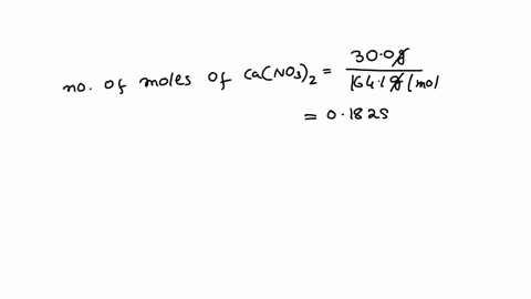 what-is-the-concentration-of-no3-ions-in-a-solution-prepared-by-dissolving-300-g-of-cano32-in-enough-water-to-produce-300-ml-of-solution-78135