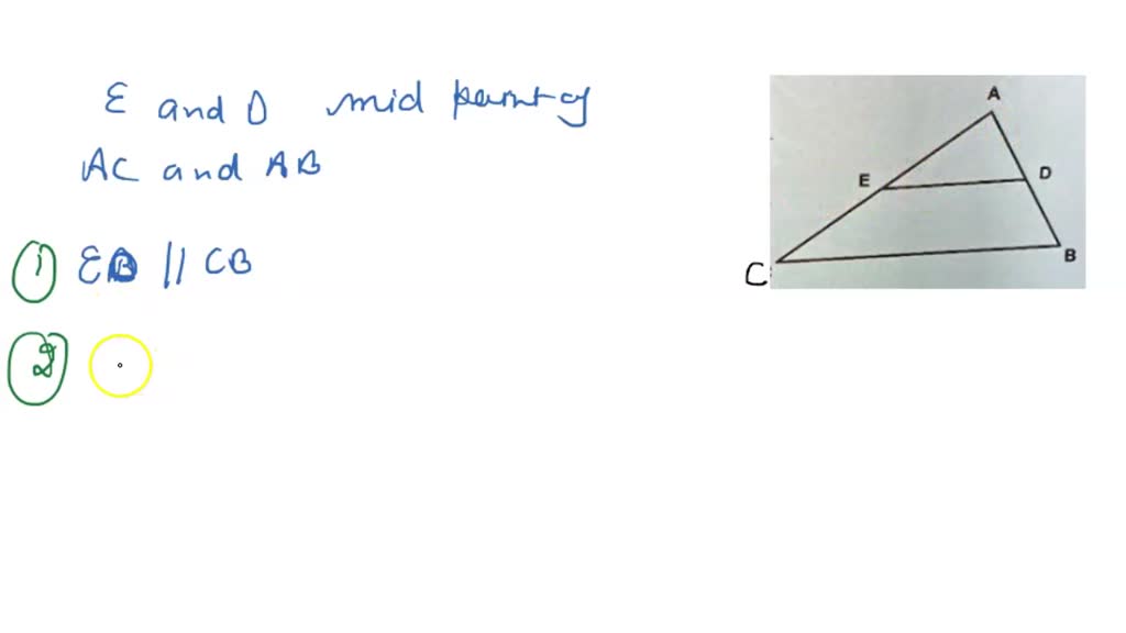 the midpoints of a triangle common core geometry homework