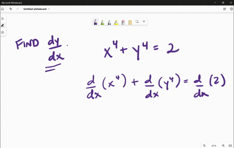 find-dydx-by-implicit-differentiation-x4-y4-2-part-1-of-3-when-finding-dy-dx-y-by-implicit-differentiation-we-consider-y-to-be-a-function-of-x-this-means-that-whenever-a-derivative-is-calcul-23024