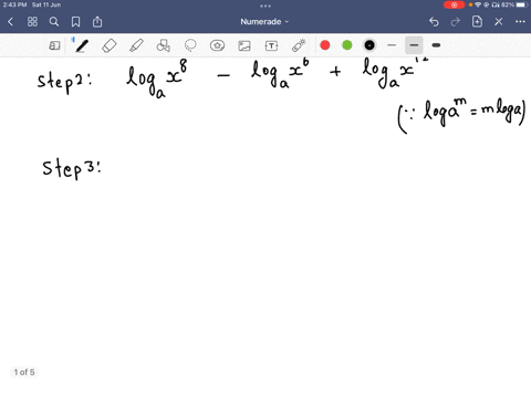 Two students were asked to simplify the expression (2log x