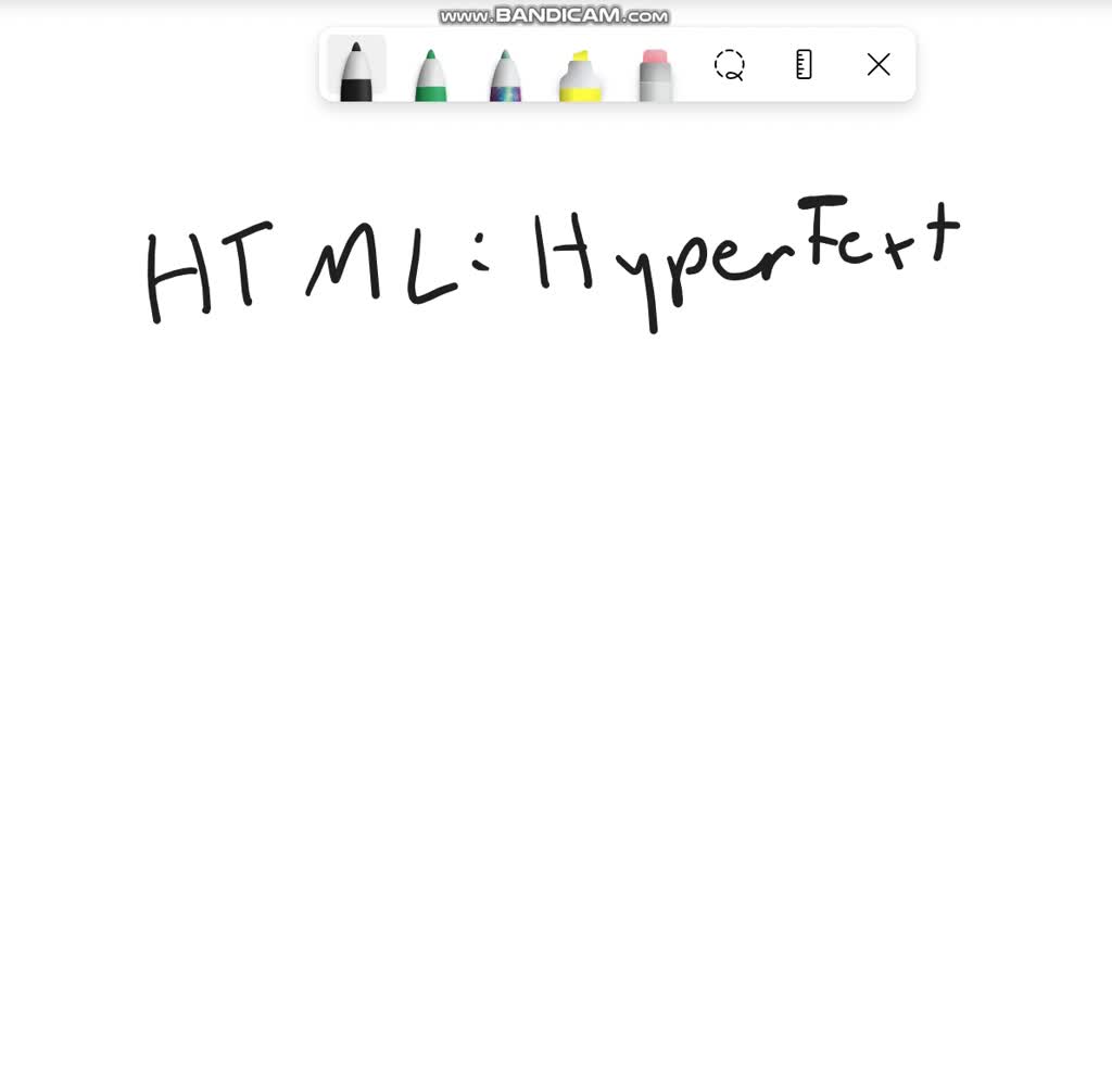 SOLVED: HTML has often been misdescribed as a scripting language ...