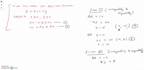 find-the-maximum-value-for-the-objective-function-z-sx-12y-for-the-given-constraints-x20-y20-2x-_-4y-20-2x-8y-80-52048