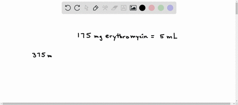 a-patient-is-prescribed-375-mg-of-the-antibiotic-erythromycin-the-label-on-the-medicine-bottle-reads-erythromycin-175-mg5-ml-how-many-milliliters-of-the-antibiotic-should-the-patient-be-give-54385
