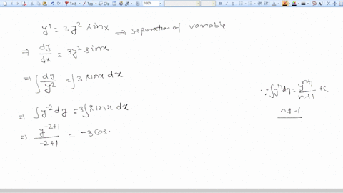 solve-the-differential-equation-select-all-that-apply-y-3y2-sin-x-0-y-3-sin-x-k-y-3-cos-x-k-0-y-3-sin-x-k-0-y-3-y-0-90124