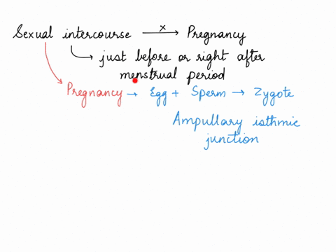 explain-why-sexual-intercourse-will-not-lead-to-pregnancy-if-it-occurs-just-before-or-right-after-the-woman-menstrual-period-28182