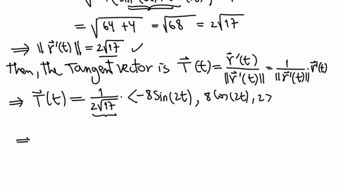 find-the-tangent-vector-the-normal-vector-and-the-binormal-vector-t-n-and-b-for-the-curve-rt-4cos2t-4sin2t-2t-at-the-point-t-0-t0-n0-b0-92354
