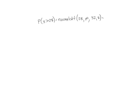 the-height-of-plants-is-normally-distributed-with-a-mean-of-32-inches-and-a-standard-deviation-of-8-inches-if-a-random-sample-of-5-plants-is-selected-what-is-the-probability-that-exactly-one-10982