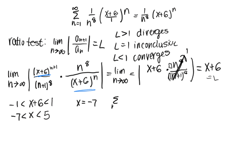 determine-interval-of-convergence-of-the-series