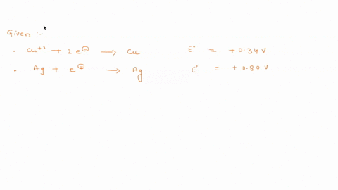 what-is-the-standard-cell-potential-for-the-voltaic-cell-formed-from-a-cucu2-half-cell-and-an-agag-half-cell-cu2-aq-2-e-cus-e-s-034-v-agaq-e-ags-e-080-v-126-v-126-v-046-v-046-v-66154