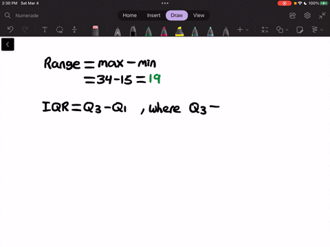 consider-a-sample-with-data-values-of-28-26-24-15-30-34-27-and-26_-compute-the-range-compute-the-interquartile-range-compute-the-sample-variance-round-your-answer-to-two-decimal-places-compu-71048