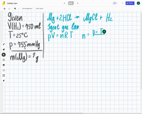 what-mass-of-magnesium-must-be-reacted-with-hydrochloric-acid-to-obtain-750-ml-of-hydrogen-at-25-degrees-celsius-and-755-mmhg-15876