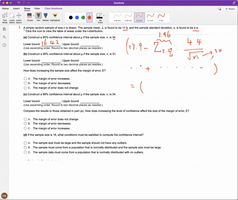 a-simple-random-sample-of-size-is-drawn-the-sample-mean-x-is-found-to-be-179and-the-sample-standard-deviation-click-the-icon-to-view-the-table-of-areas-under-the-t-distribution-is-found-t0-b-55737