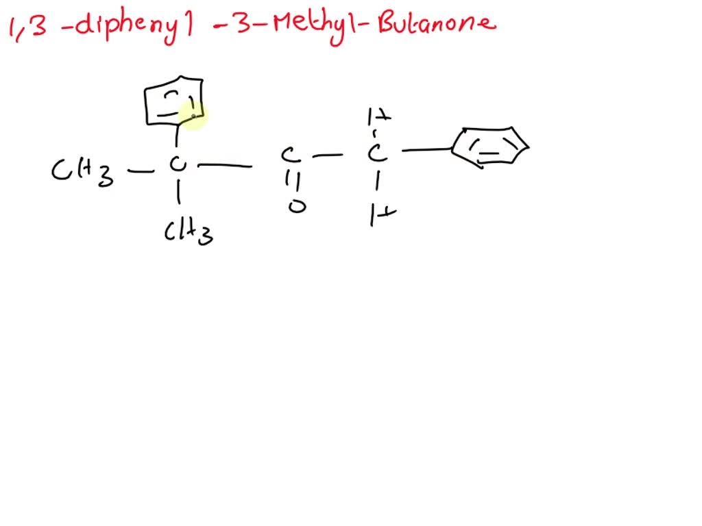 determine the number of hydrogen atoms that are exchanged for deuterium  atoms when 3 methyl 13 diphenyl 2 butanone is exposed to d2o under acidic  conditions 36596