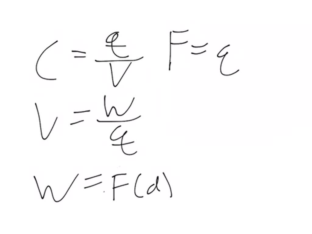 SOLVED The electric field strength between the plates of a simple air
