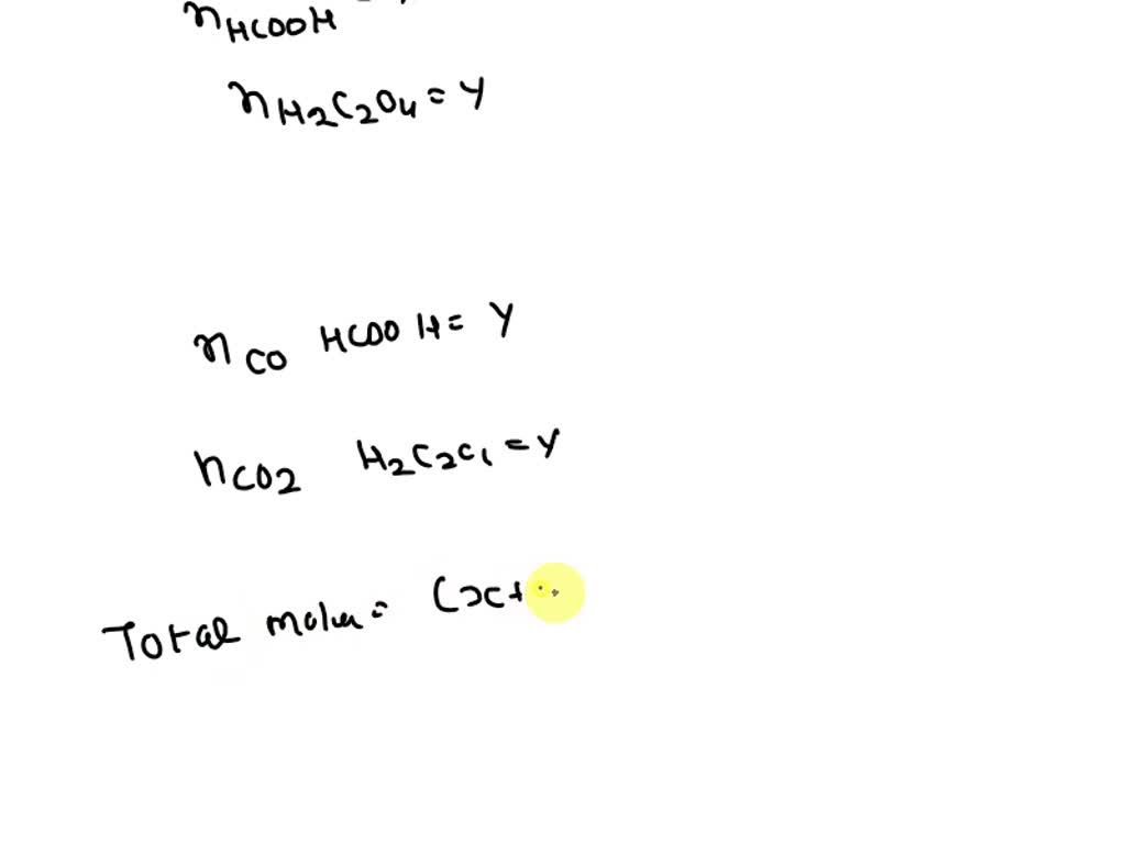 A Mixture Of Formic Acid And Oxalic Acid Is Heated With Conc H2so4 The Gas Produced Is