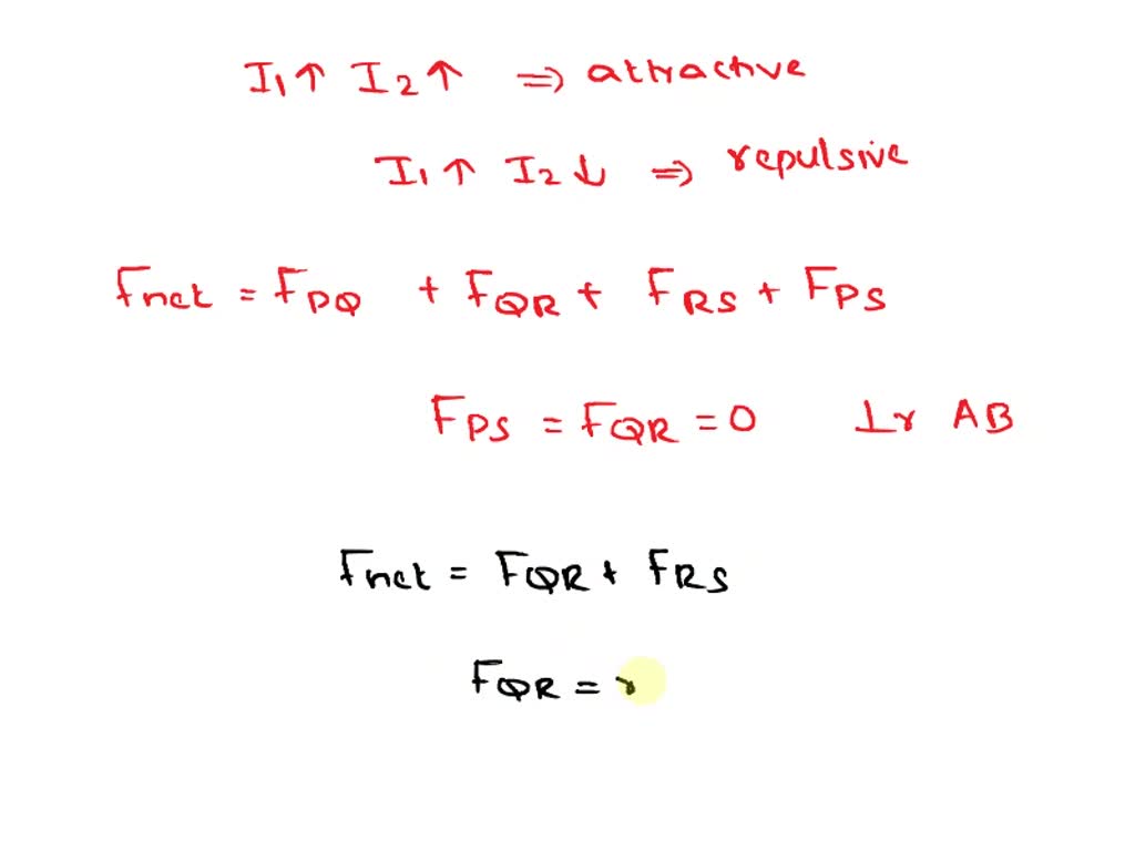 SOLVED: 1. () A long, straight wire and rectangular loop lie in the ...