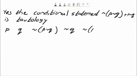 is-the-conditional-statement-p-q-q-tautology-yes-or-no-no-yes-72241