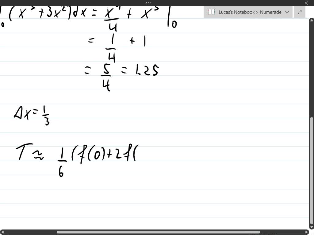 SOLVED Find the relative error when using the trapezoidal rule to